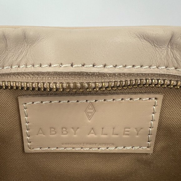 Abby Alley Sling Bag in Light Beige Gardenia with Additional Strap - Picture 6 of 7